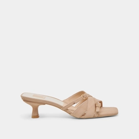 Comfy Spark Slip Resistant BRYANT HEELS CAMEL SUEDE