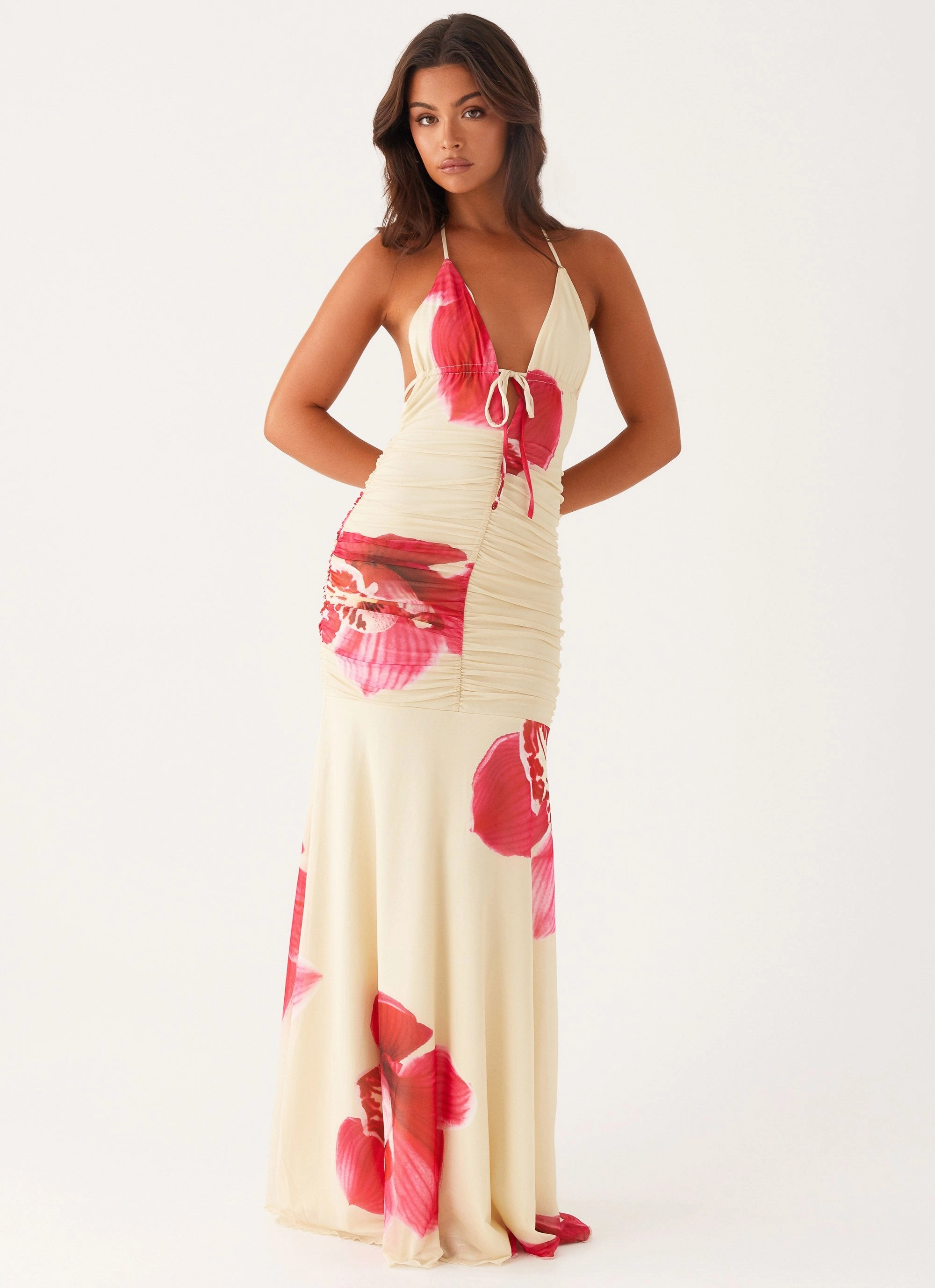 Soft Vibes Casual and Smart Hollywood Maxi Dress - Orchid Yellow
