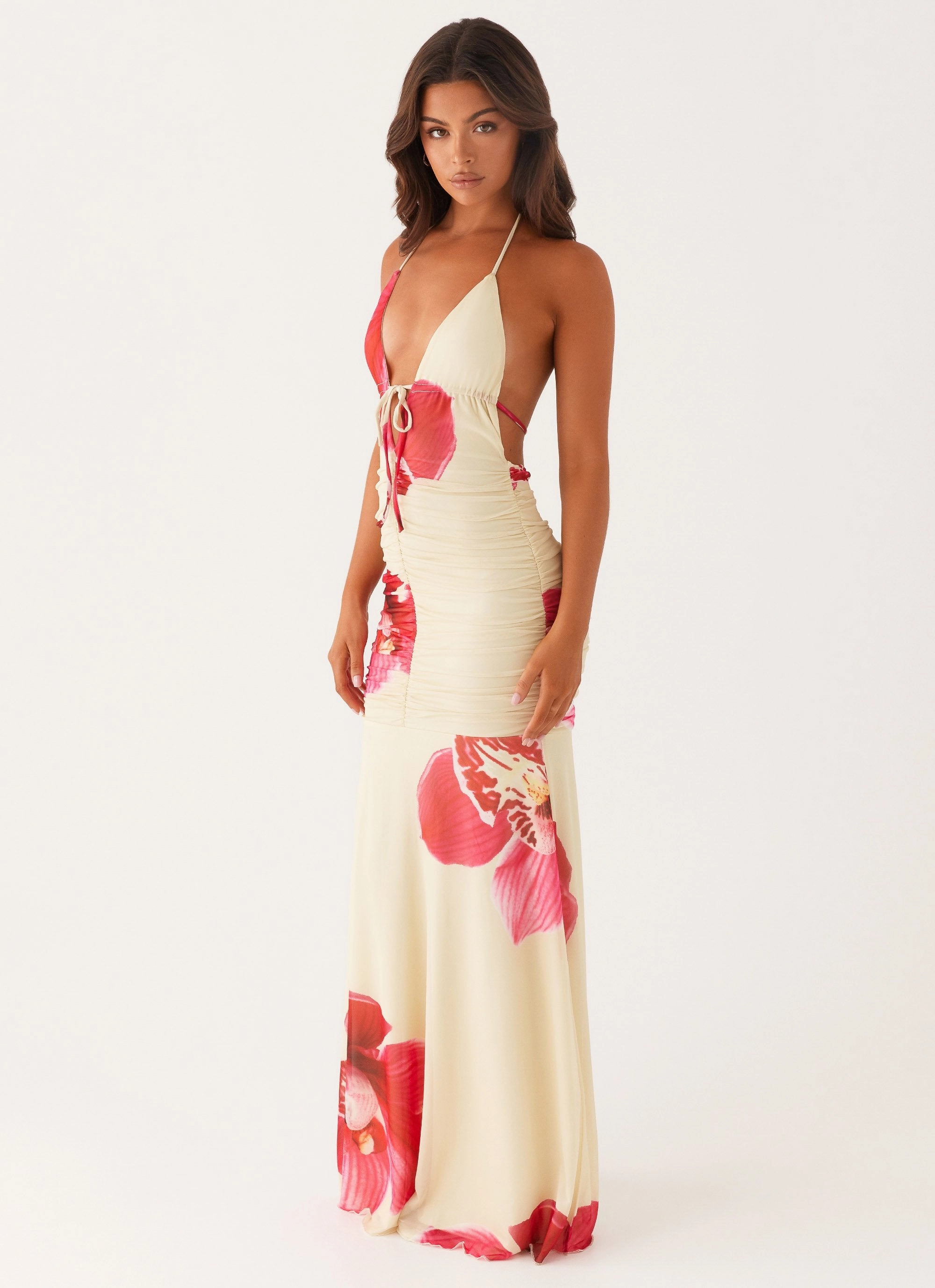 Hollywood Maxi Dress - Orchid Yellow Lounge Comfort