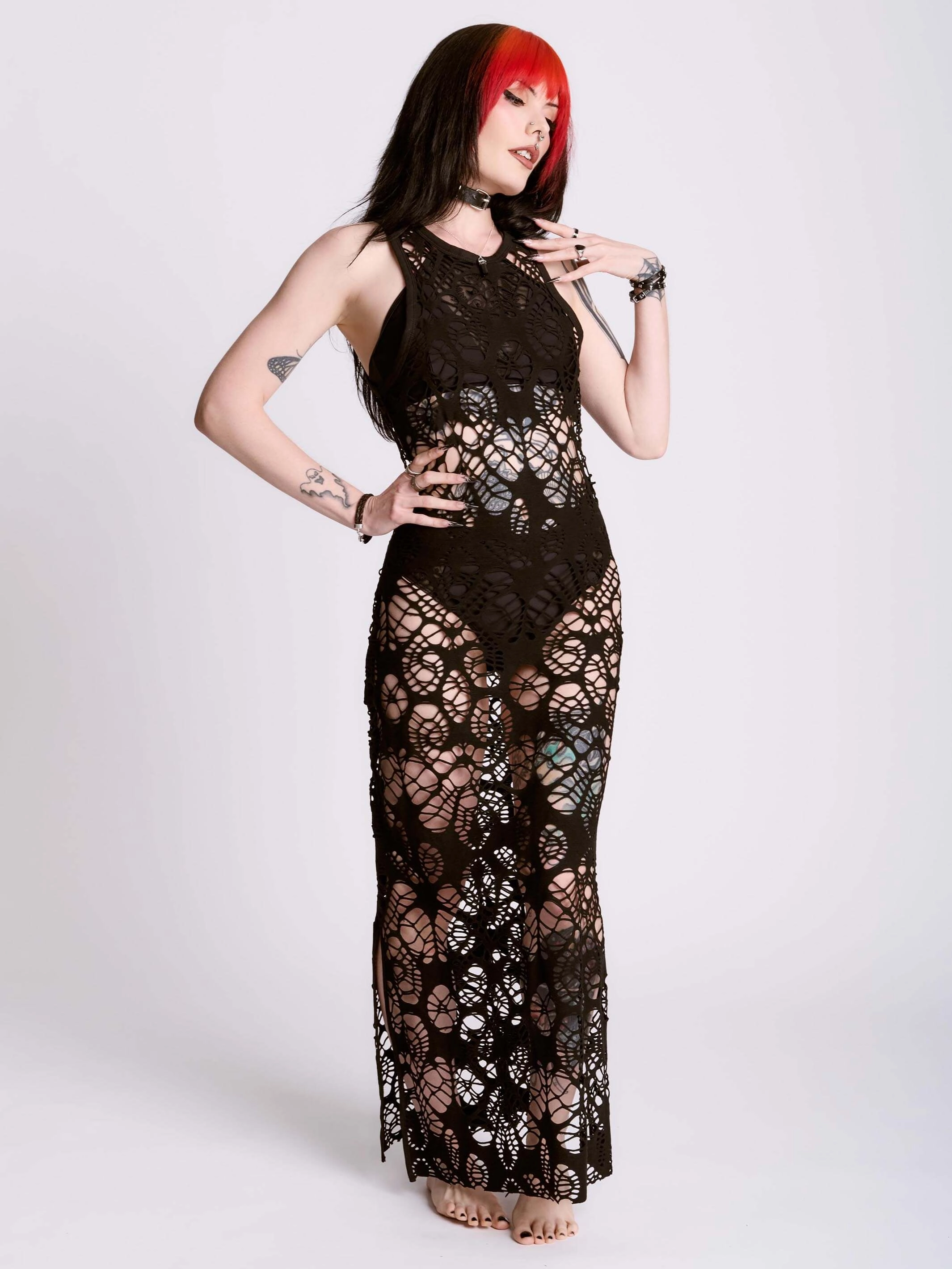 Trendy Wearable Dreamy Texture Distressed Cover Up