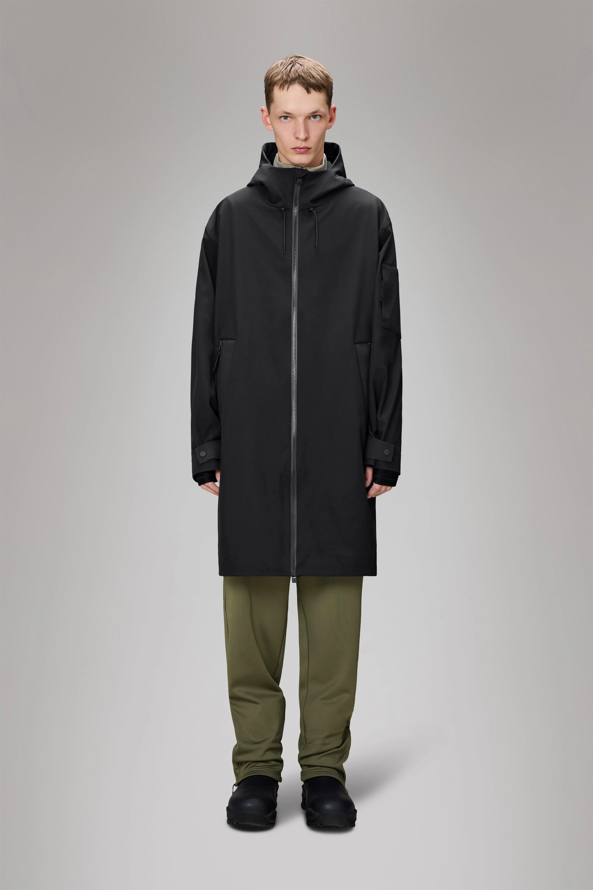 DoubleLayered Collar Hooded style Suva Vision Softshell Jacket