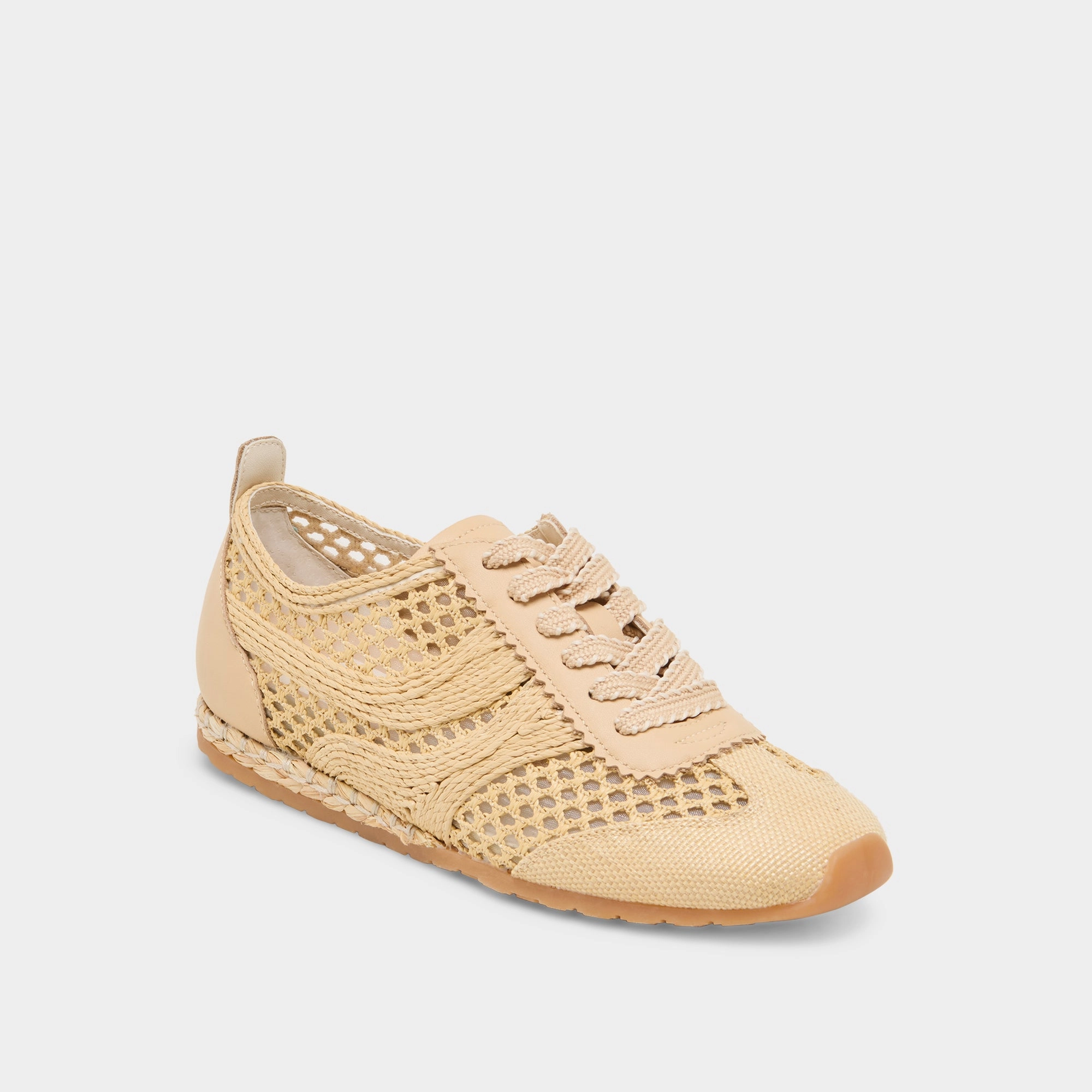 DREAM SNEAKERS LT NATURAL WOVEN RAFFIA Motion Control Fit