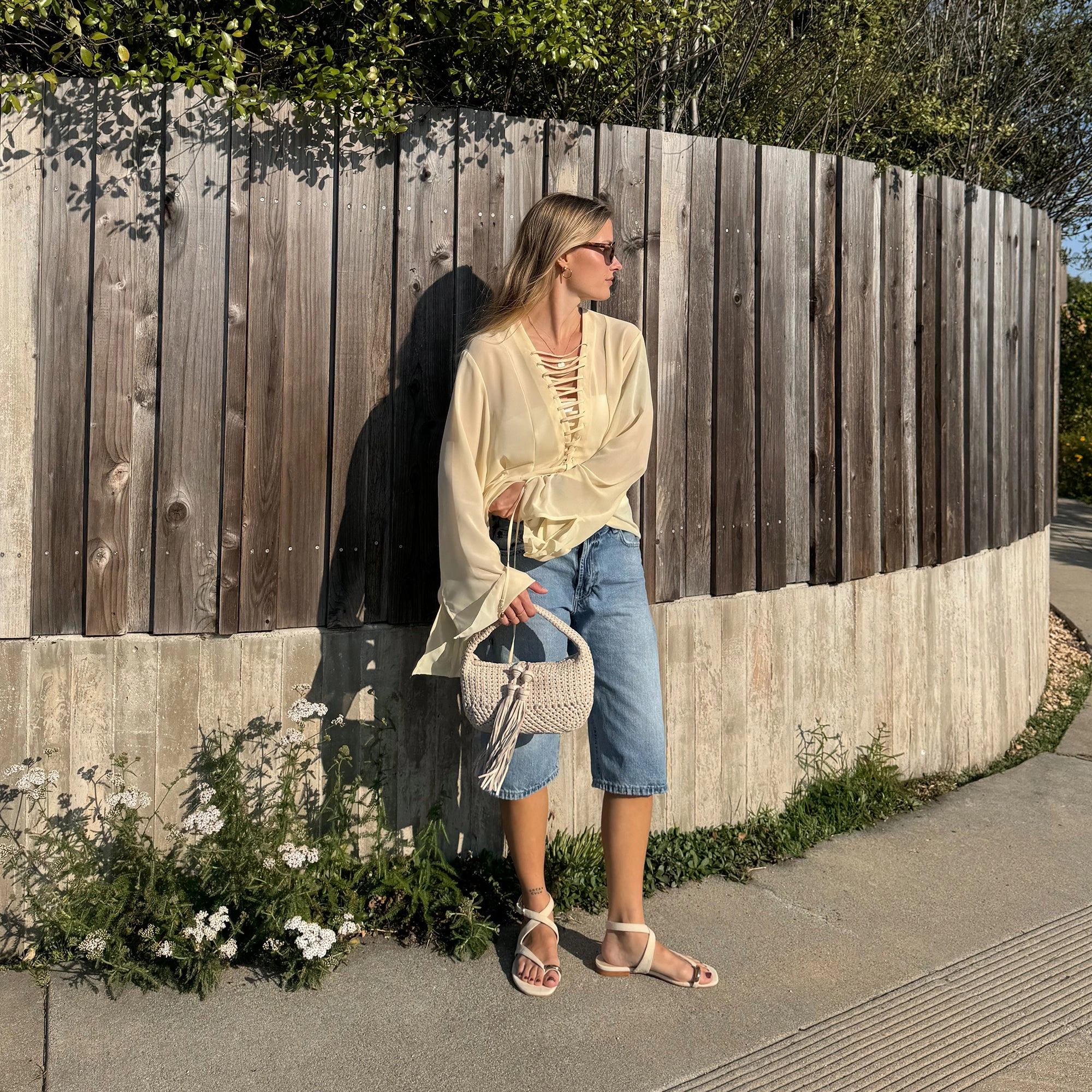 All-Weather Outdoor Shoes Stylish and Comfortable EARLA SANDALS NATURAL SUEDE