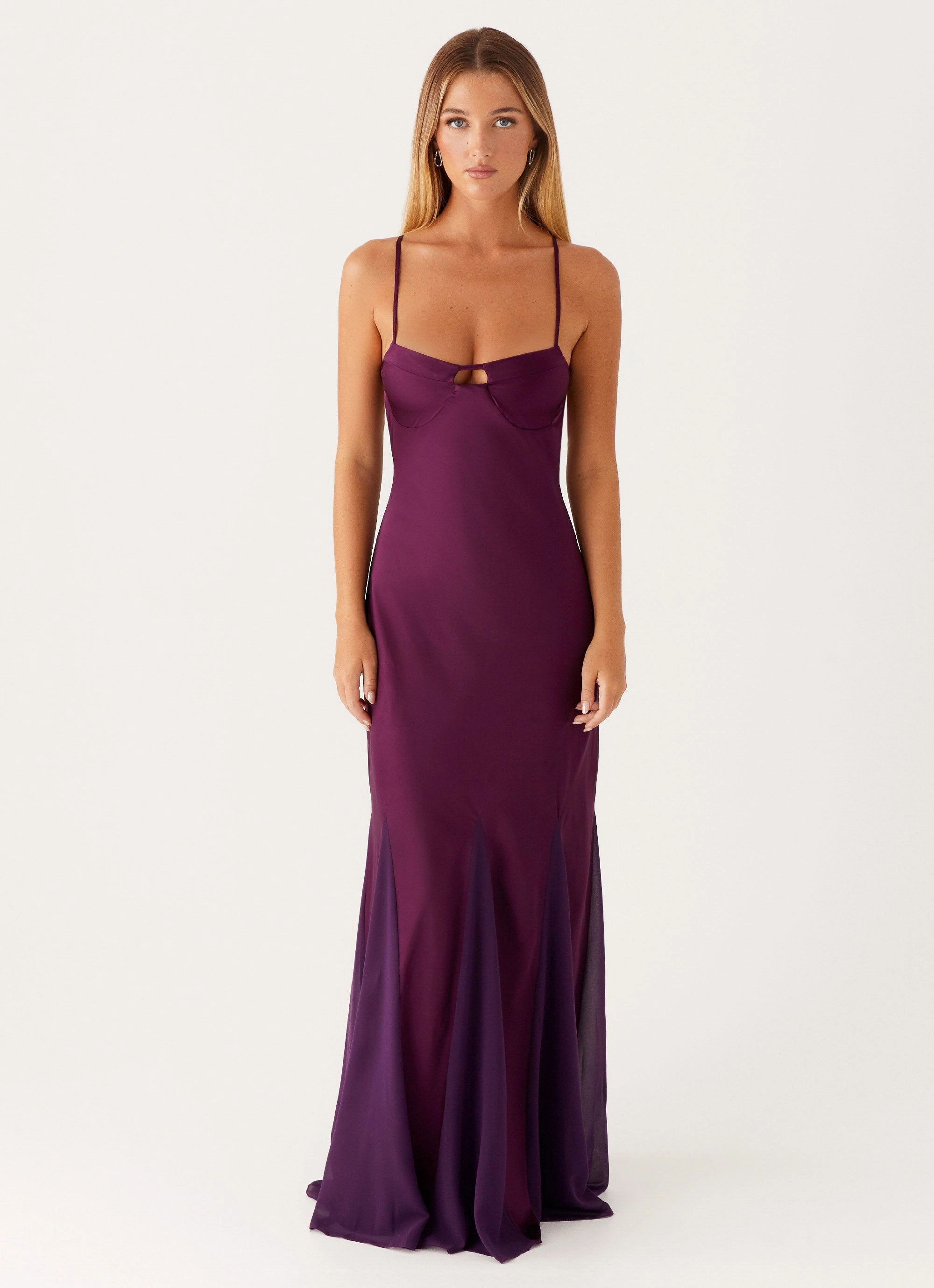 Euro Ease Ravello Maxi Dress - Mulberry
