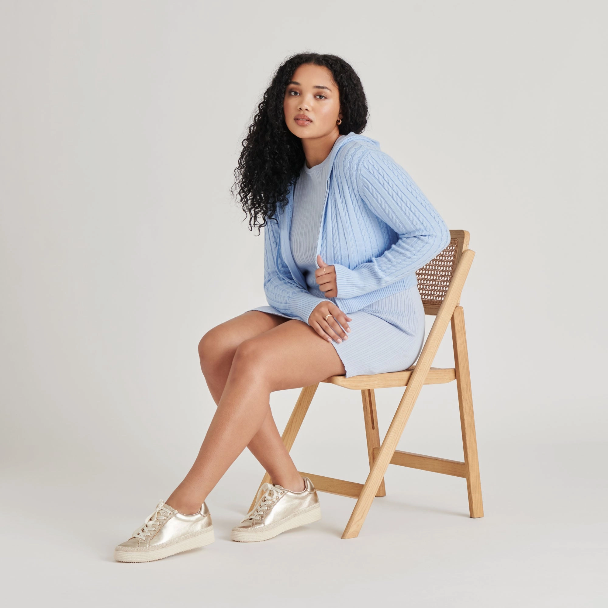 Quick Flow Injection Molded Construction LENNIX SNEAKERS LIGHT GOLD METALLIC LEATHER