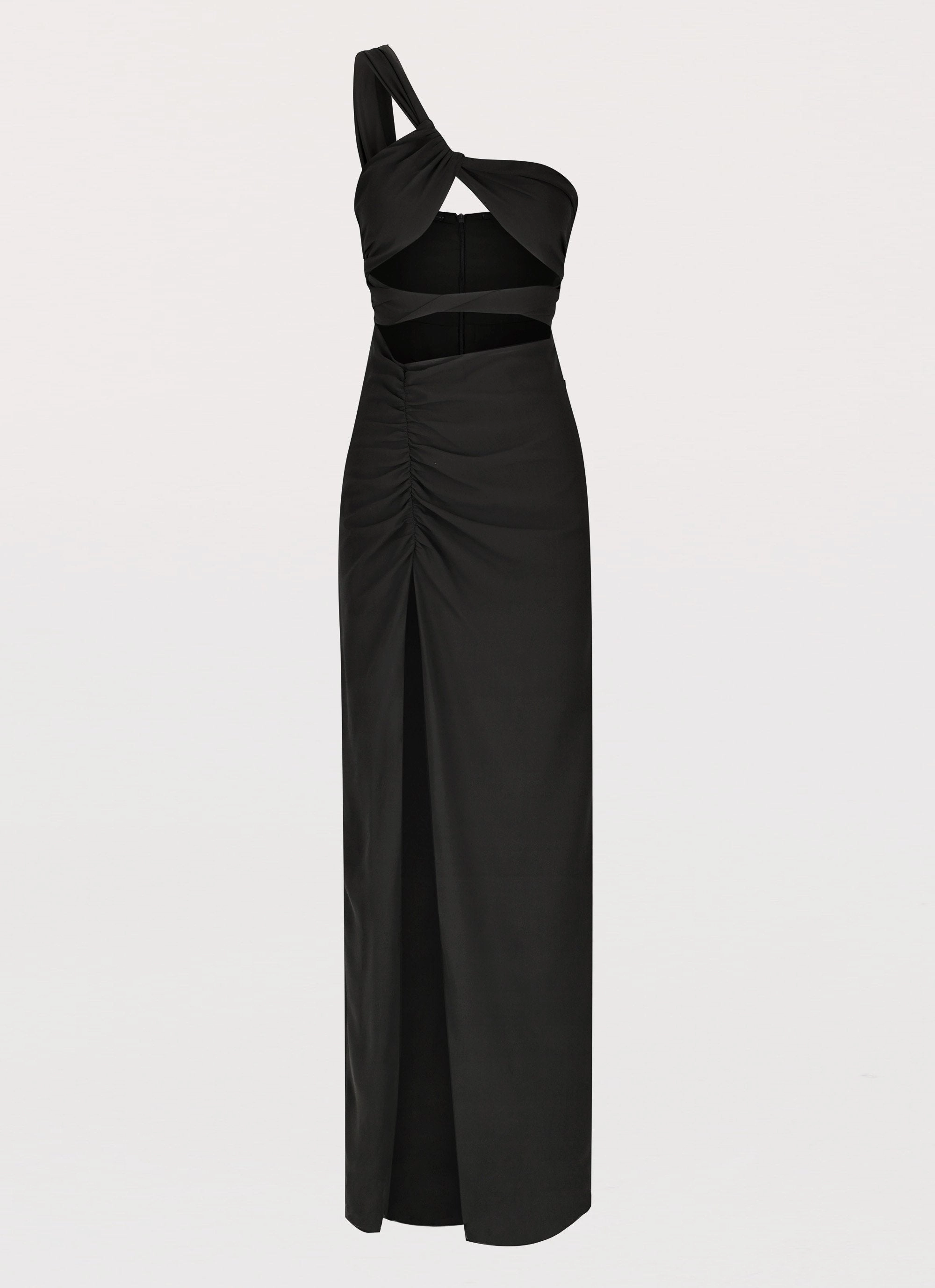 Calling On You Maxi Dress - Black Cocktail Ready