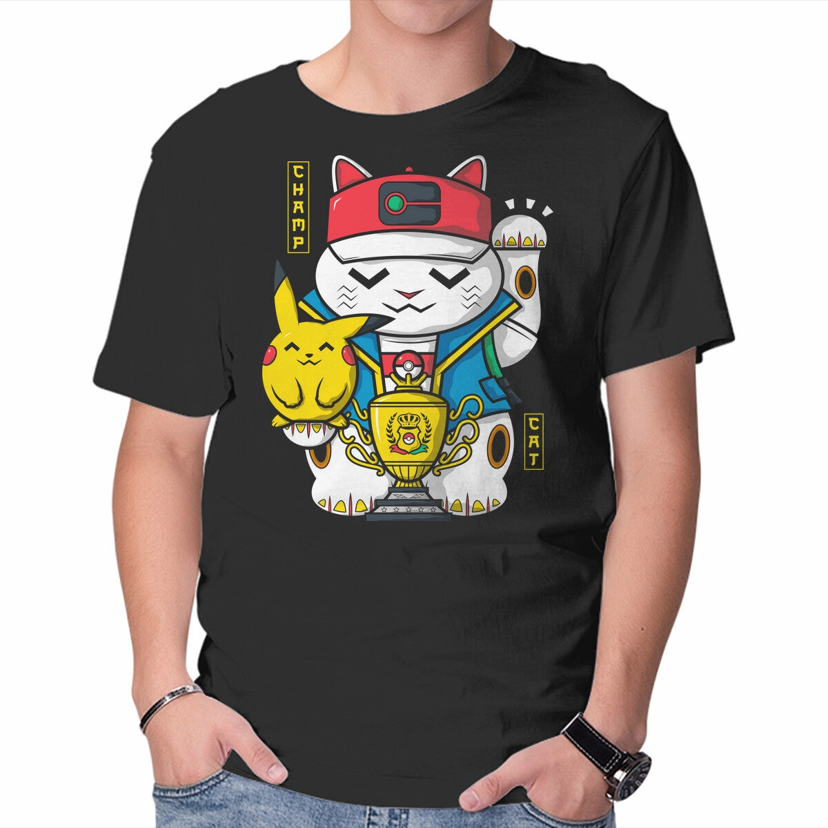 Champ Cat Washable fabric