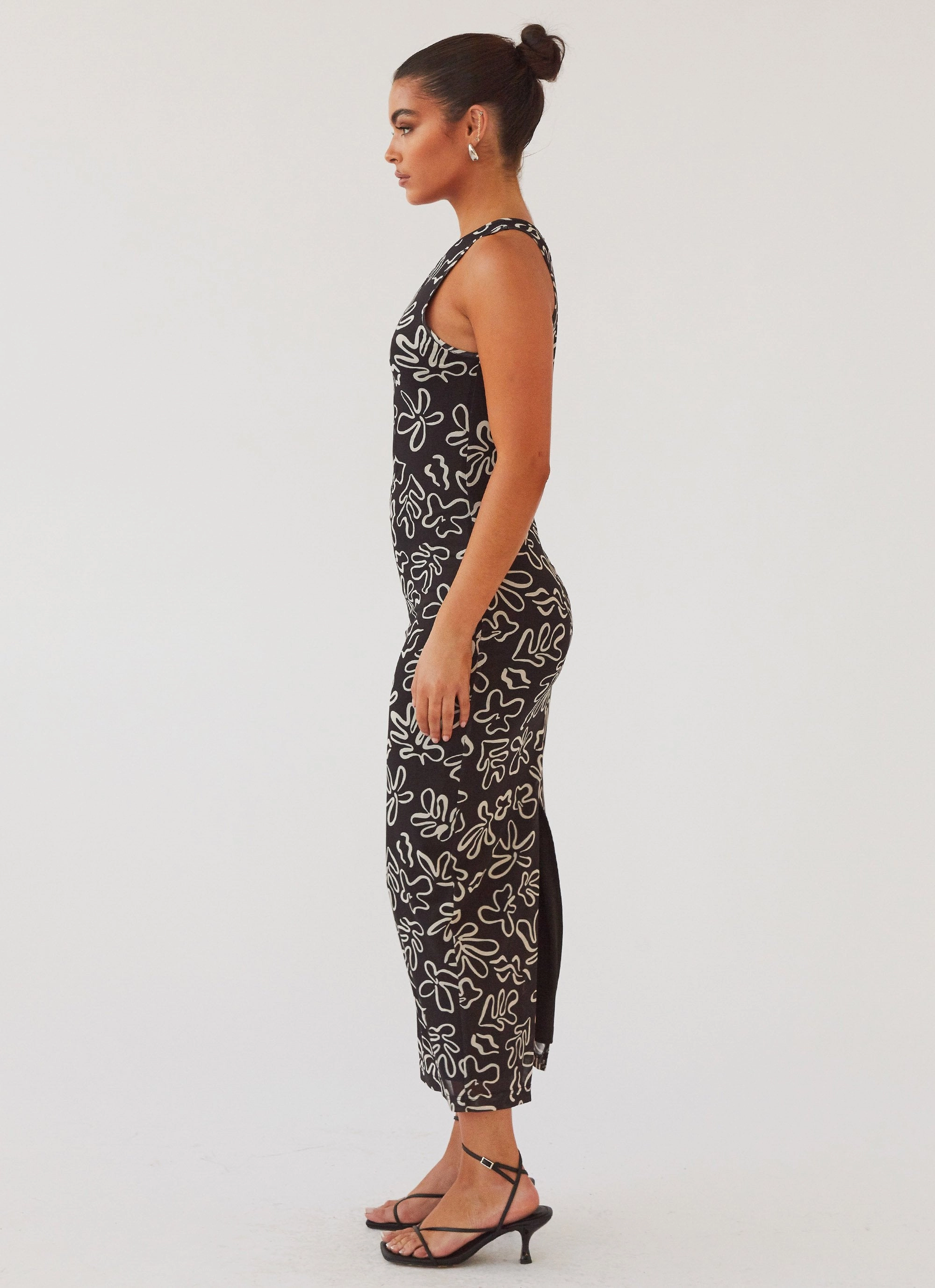 All Eyes On Me Maxi Dress - Petal Gloom All-season garment Soft And Comfortable