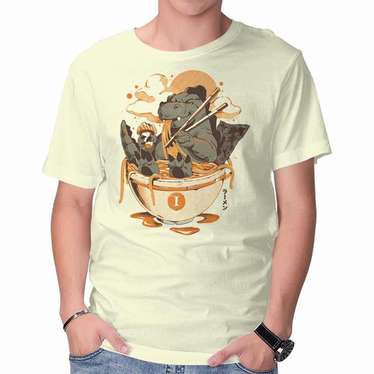 Monster's Ramen Bowl Layering Comfort Wear