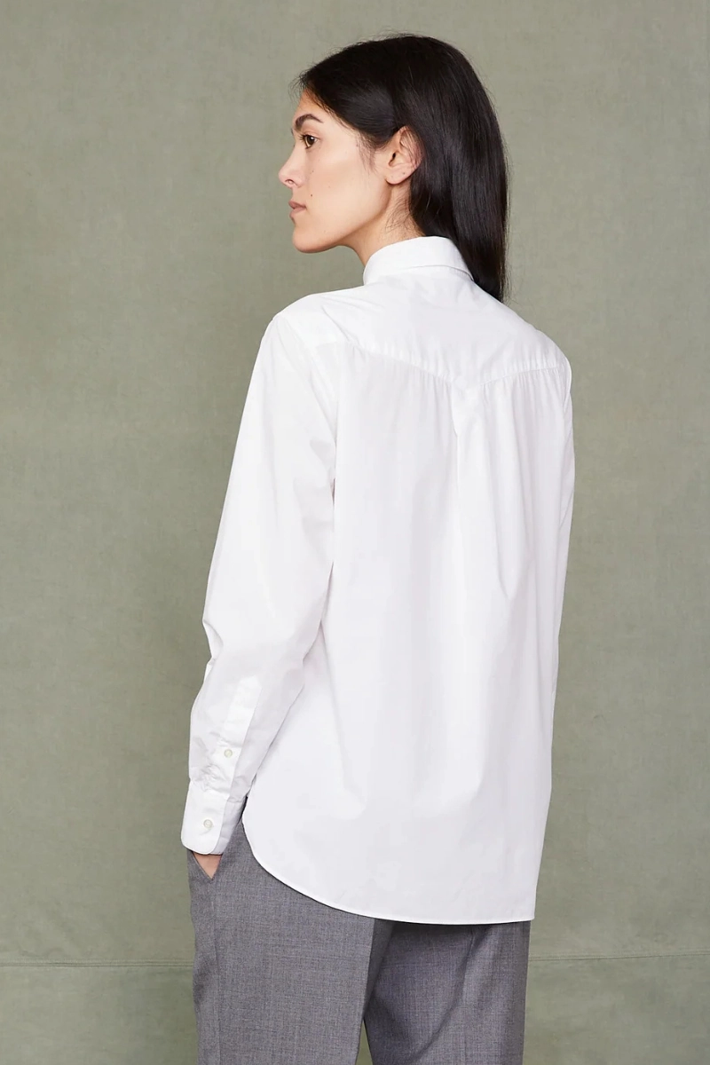 Ella Shirt Subtle Details Relaxed Silhouette