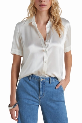 Boho chic Ellah Silk Blouse