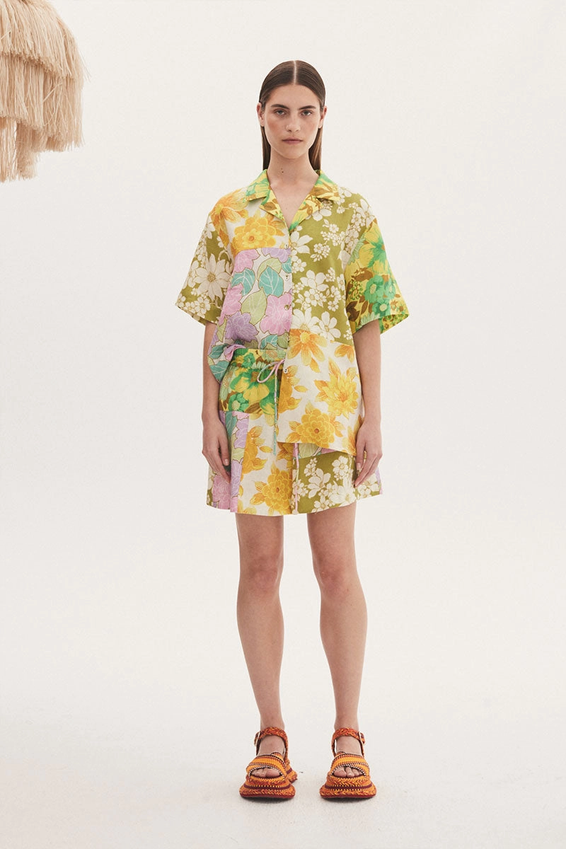 Elora Patchwork Short Sustainable production