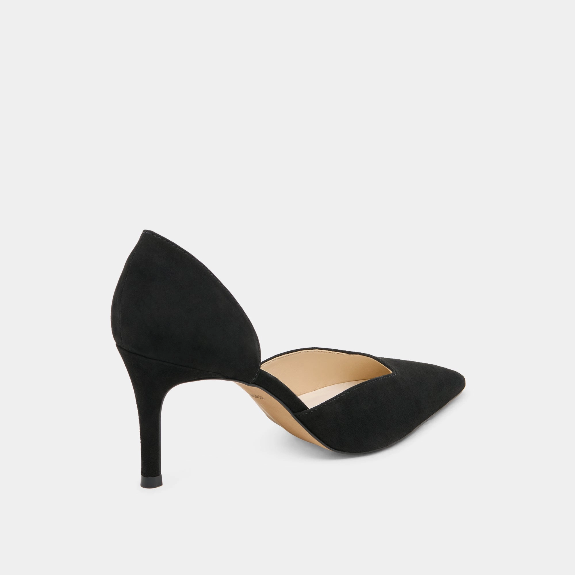 ELOY HEELS ONYX SUEDE Evening Spark
