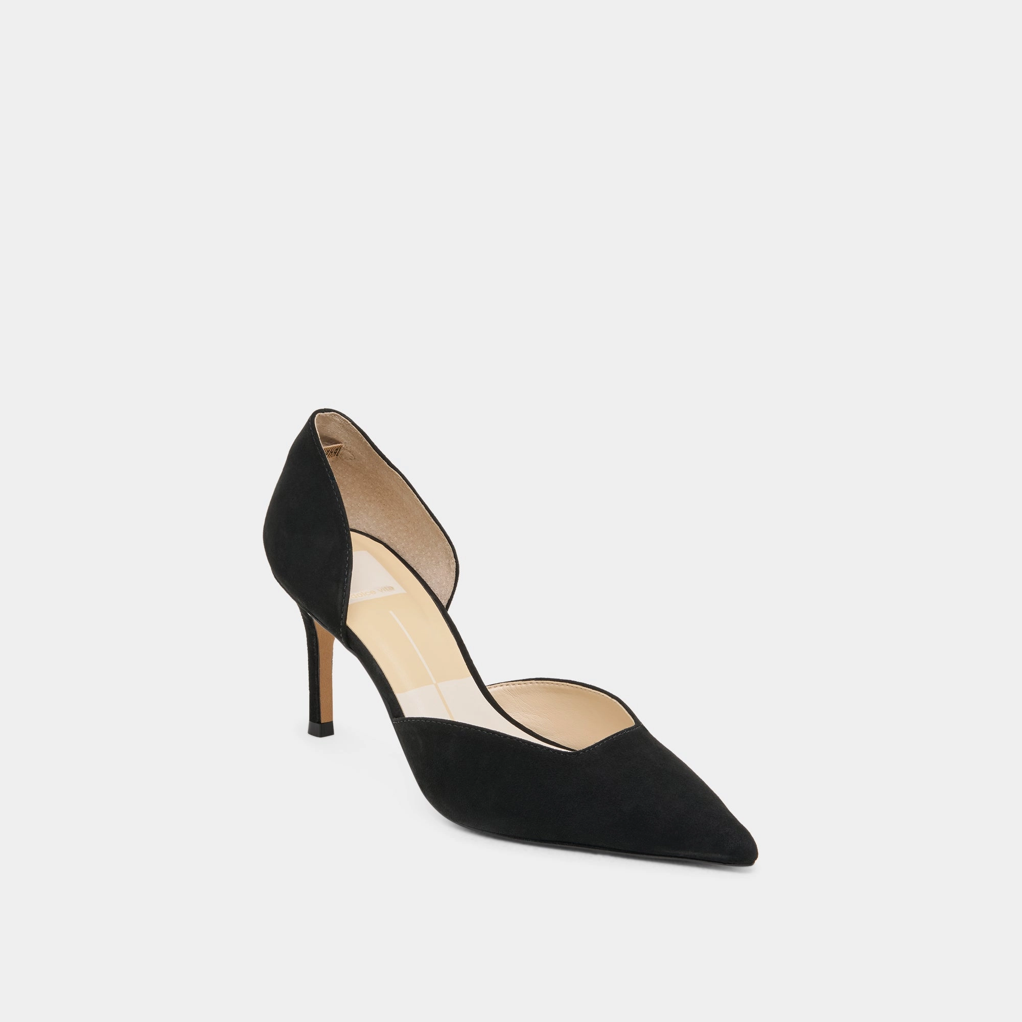 ELOY HEELS ONYX SUEDE Charity Spark