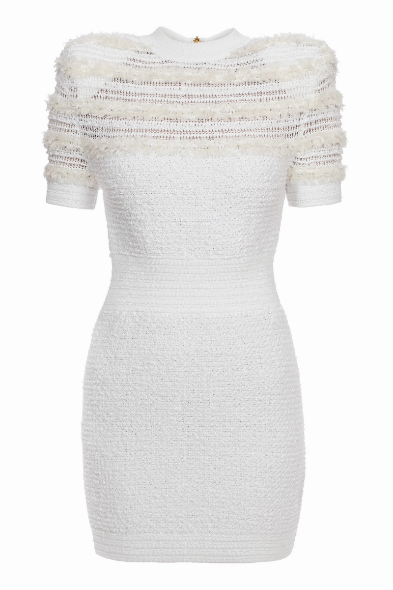 Tweed Mini Dress Fall Go Relaxed Wear