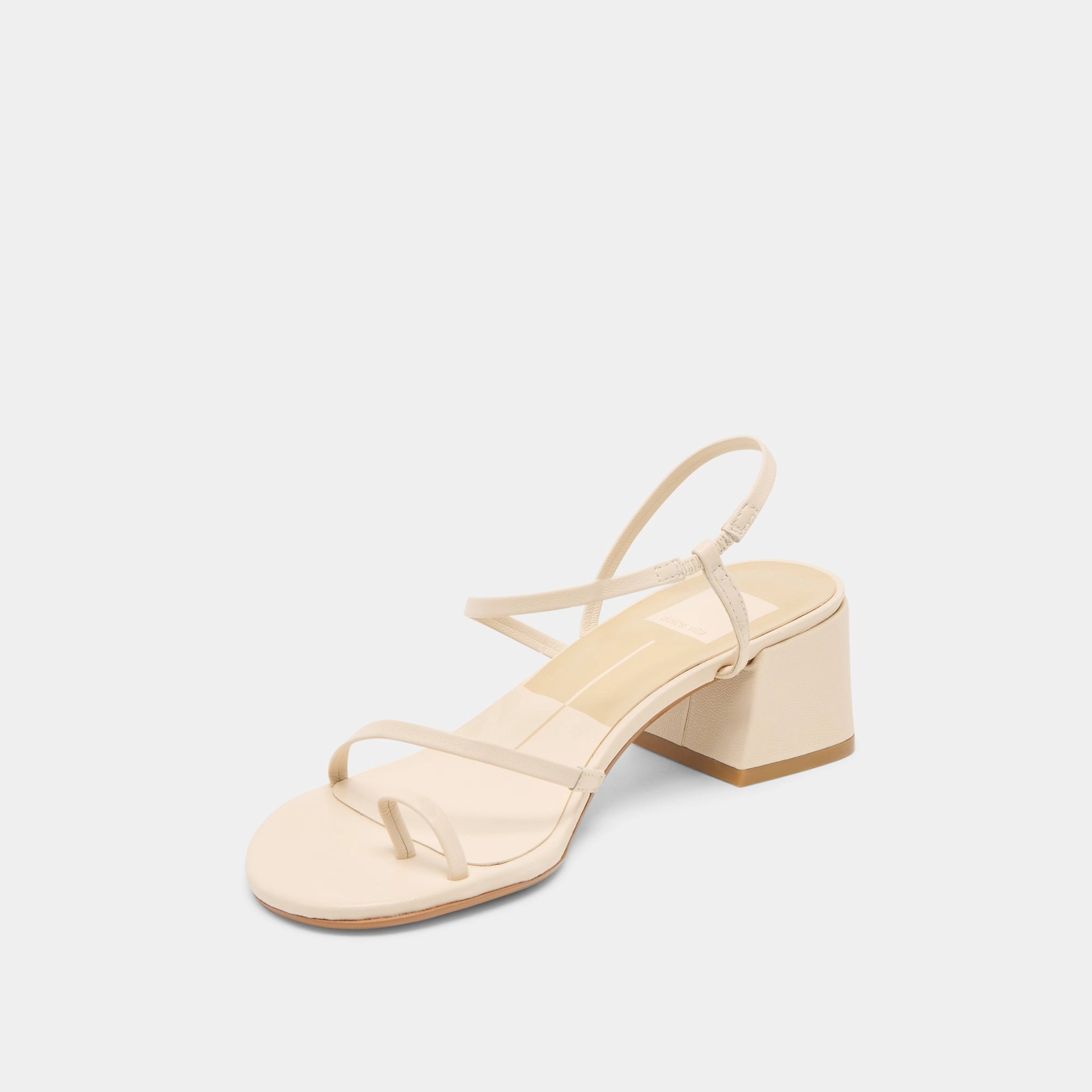 Youth Edge TRINI HEELS CREME LEATHER