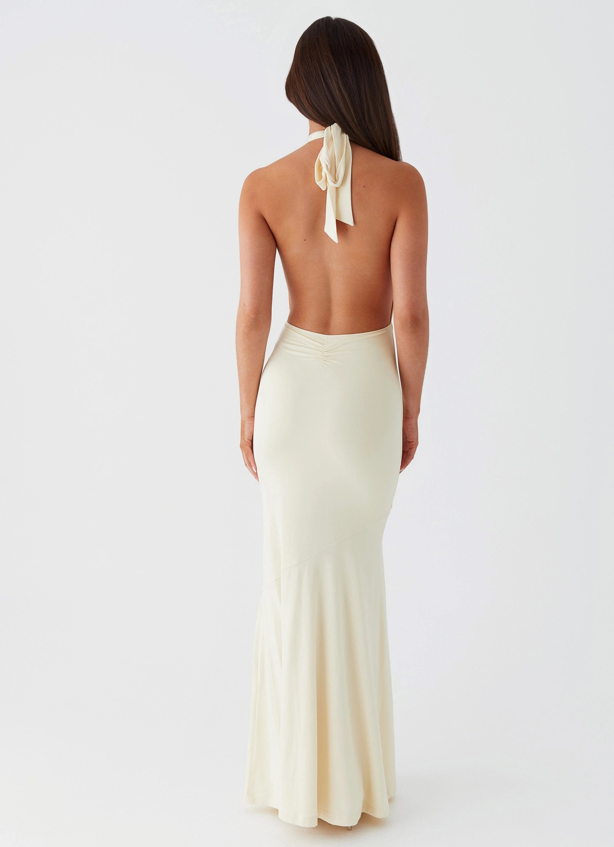 Fresh Motion Eliza Rose Maxi Dress - Yellow