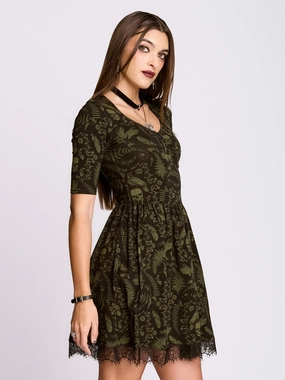 Urban Minimalism Abrasion-resistant Gilded Age Sweetheart Dress