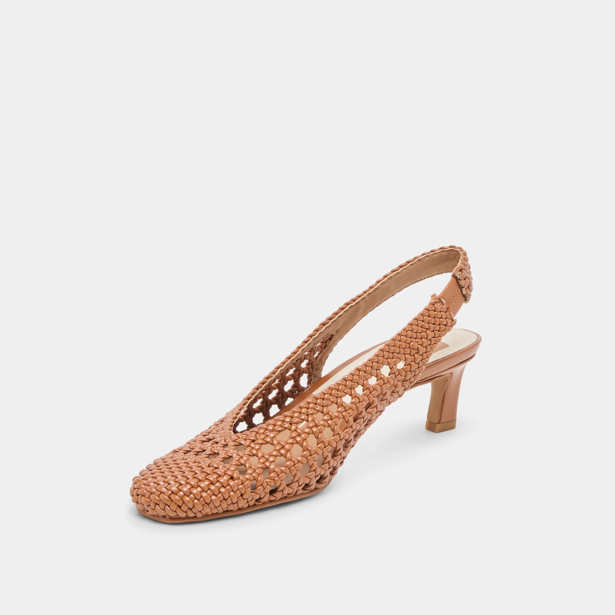 Luxury Guard FAWNE HEELS SADDLE WOVEN STELLA
