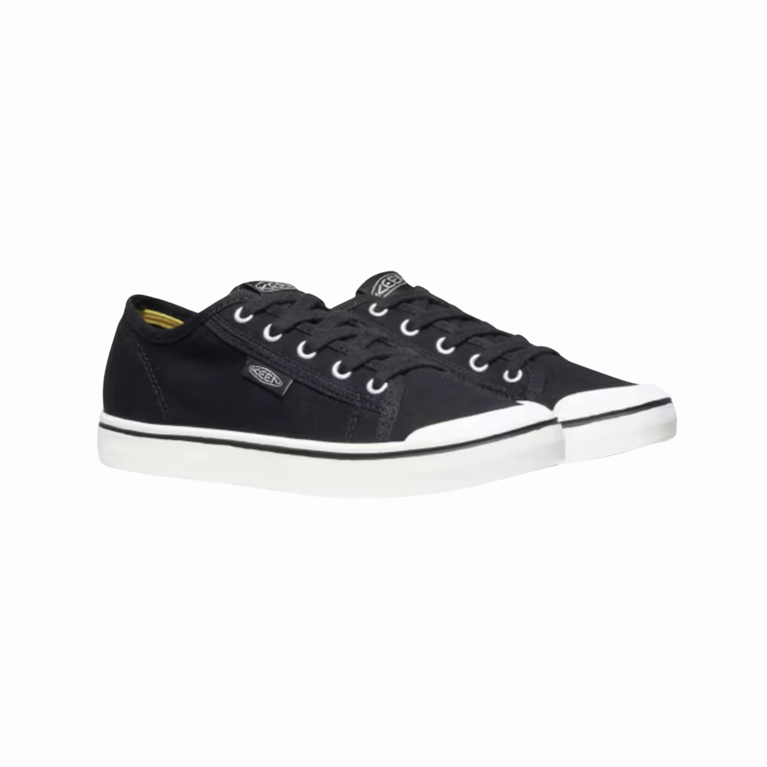 Ankle Strap Clean Stitch Women's Elsa Lite - Black/Star White (Regular Width)