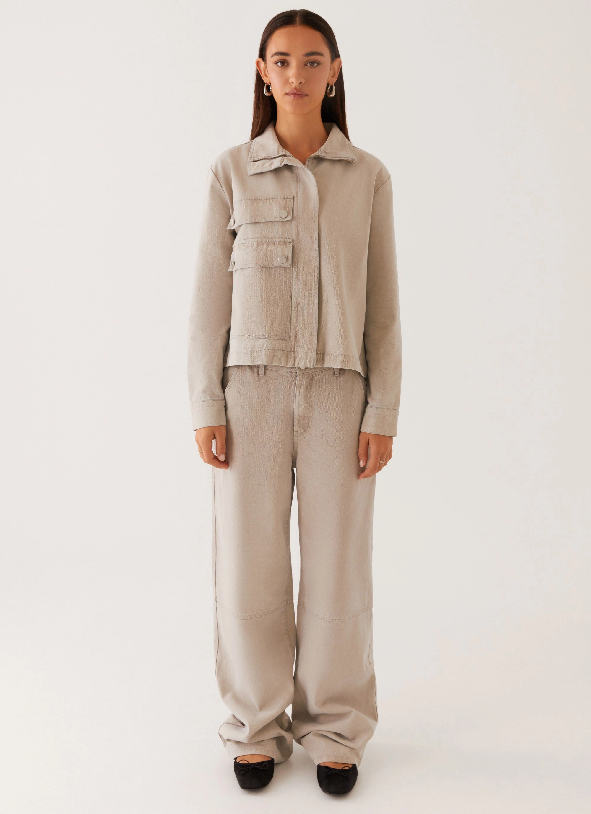 Milani Balloon Denim Jeans - Grey Wear Anytime Fashion Lover Outdoor Enthusiast