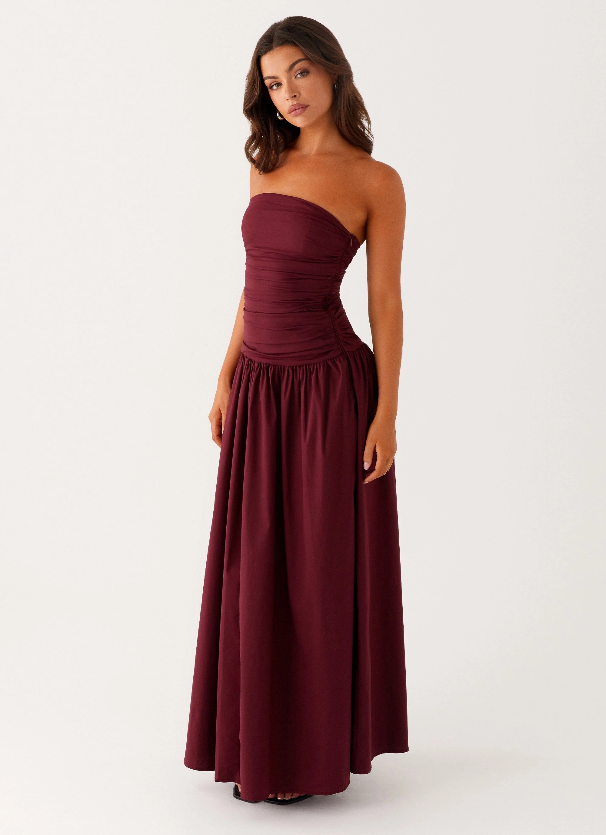 Carmel Maxi Dress - Mulberry Soft Hue