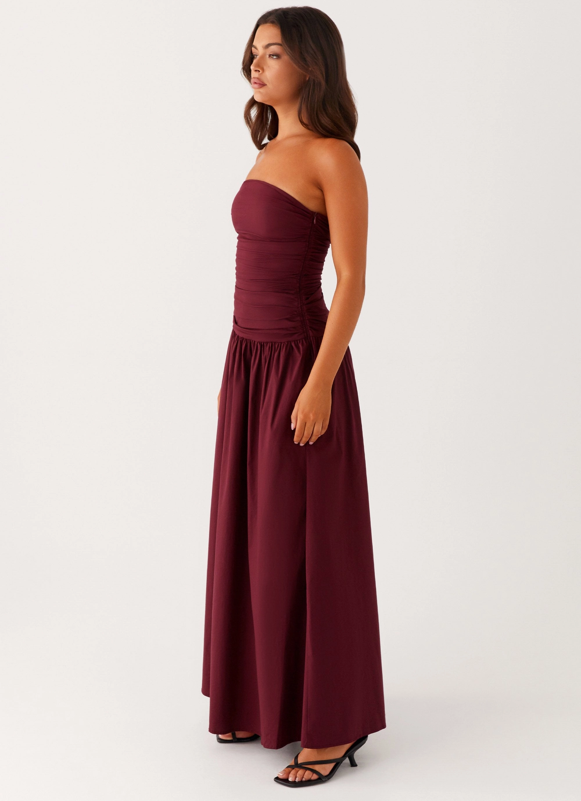 Carmel Maxi Dress - Mulberry Sleek Motion
