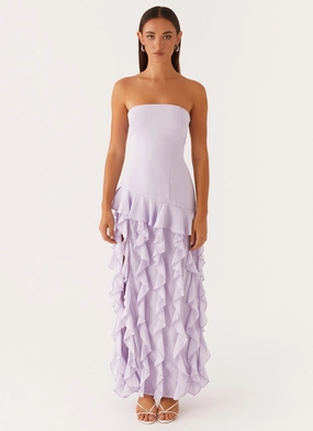 Firefly Maxi Dress - Lilac Chic Fit City Essential