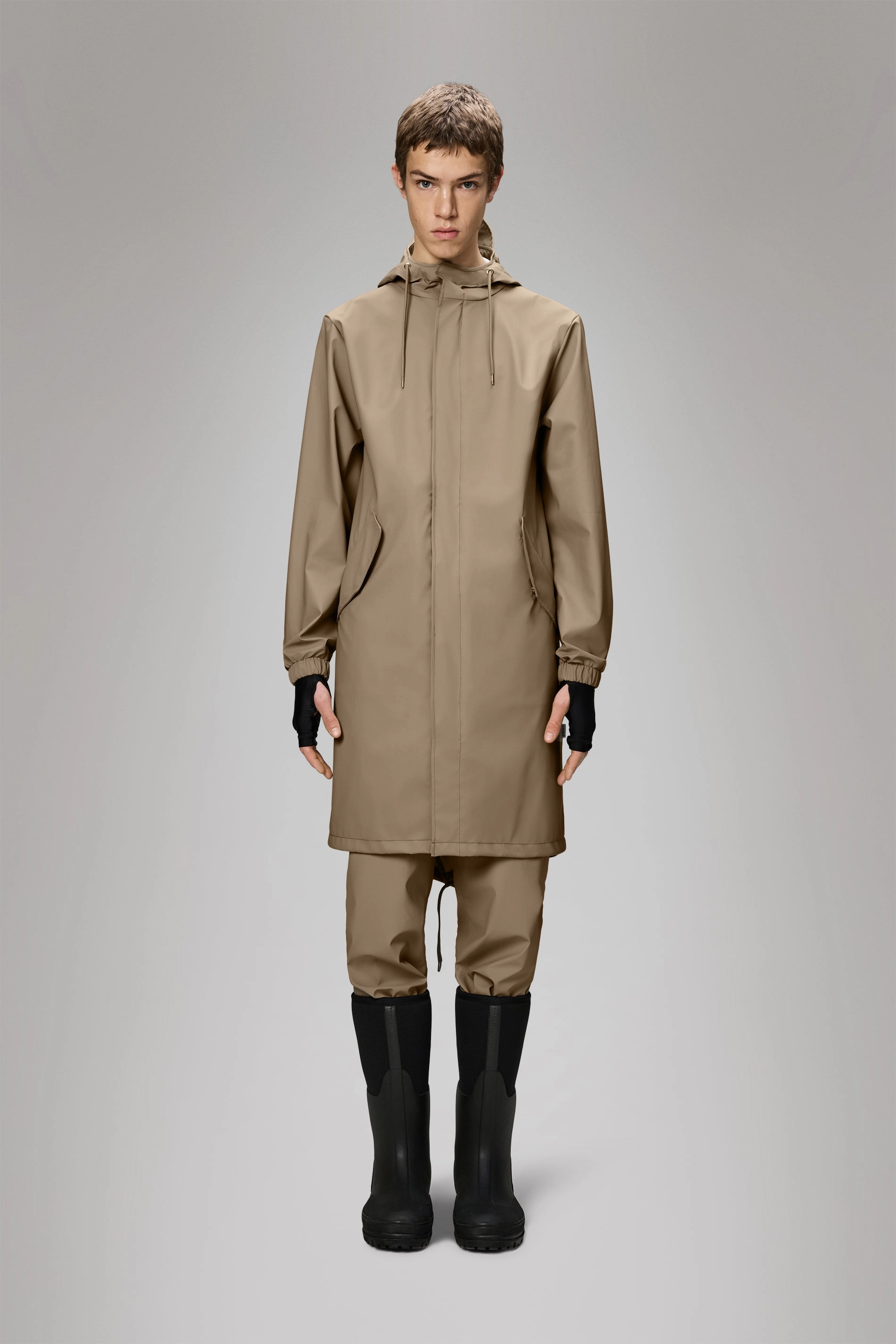 NonRestrictive Cut Durable Corrosion Resistant Zippers Fishtail Parka