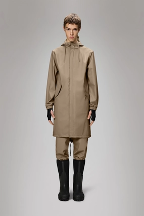 NonRestrictive Cut Durable Corrosion Resistant Zippers Fishtail Parka