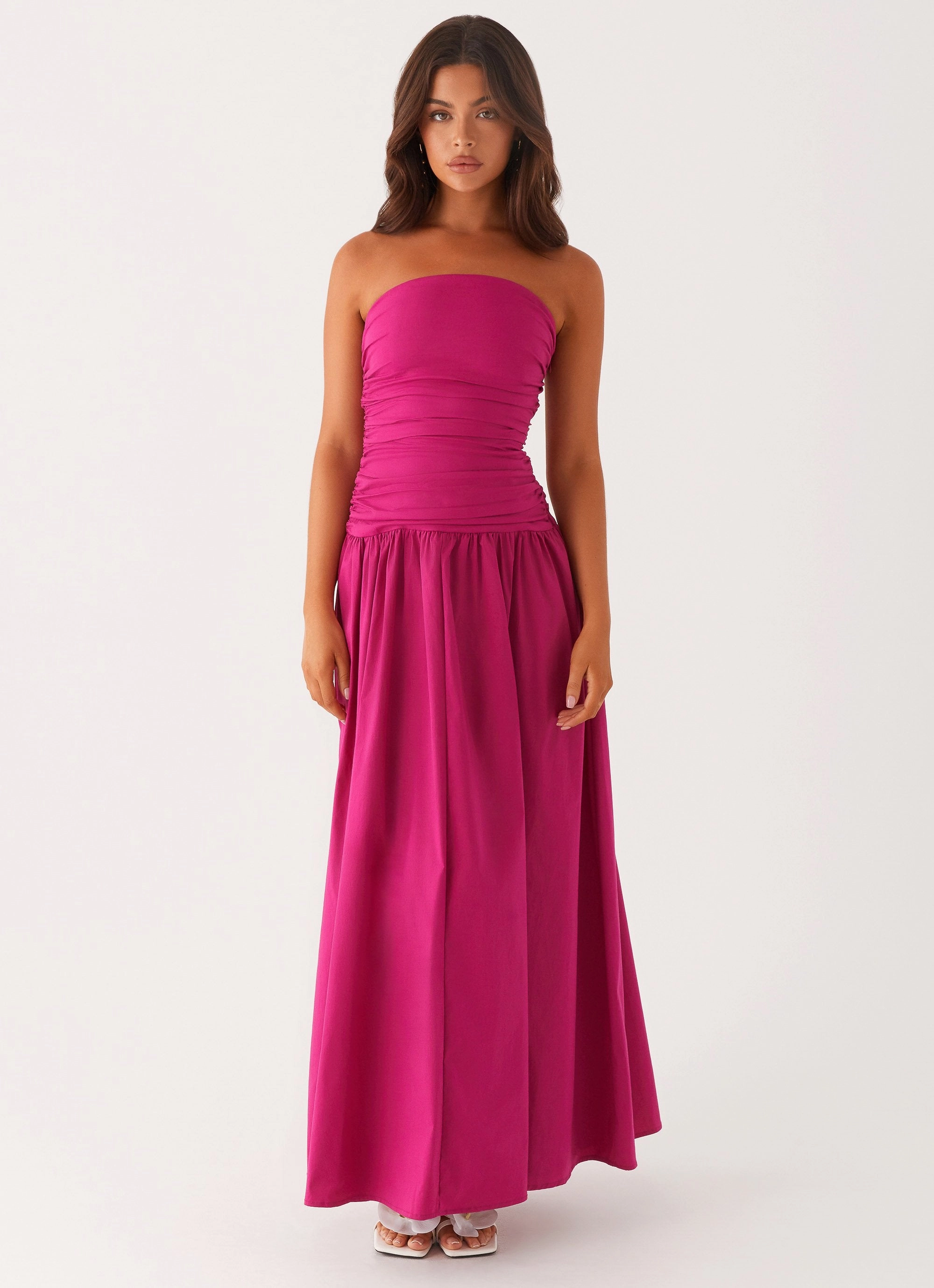 Carmel Maxi Dress - Fuchsia FadeResistantColor