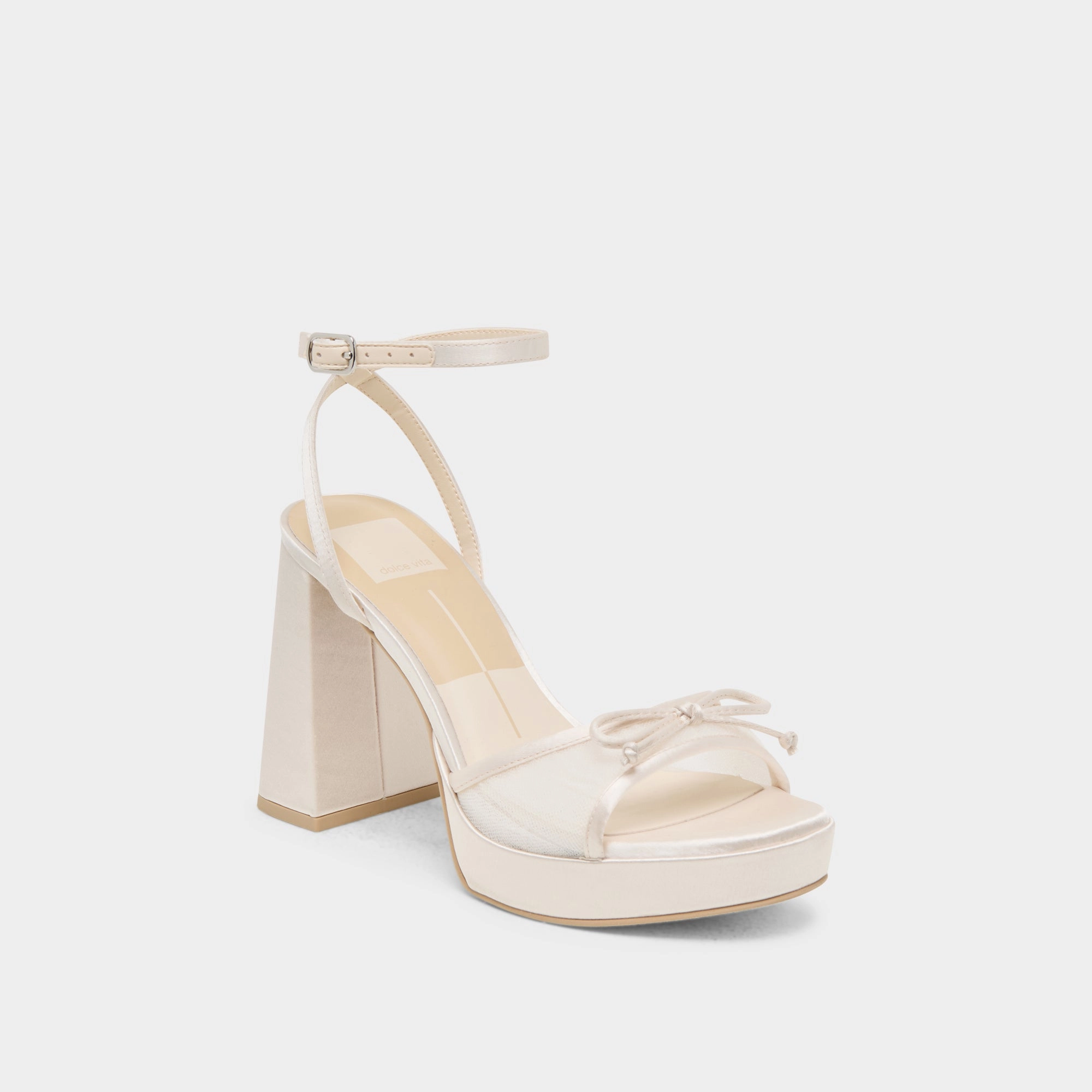 Limited Drop PANDOR HEELS WHITE TULLE