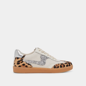 Smooth Curve NOTICE SNEAKERS LEOPARD MULTI CALF HAIR