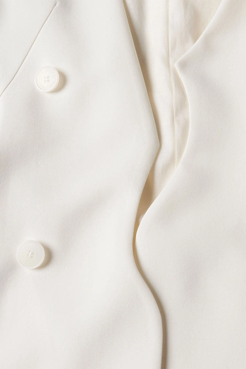 Anti Snag Fabric Easy Care Finish Lidia Asymmetric Jacket