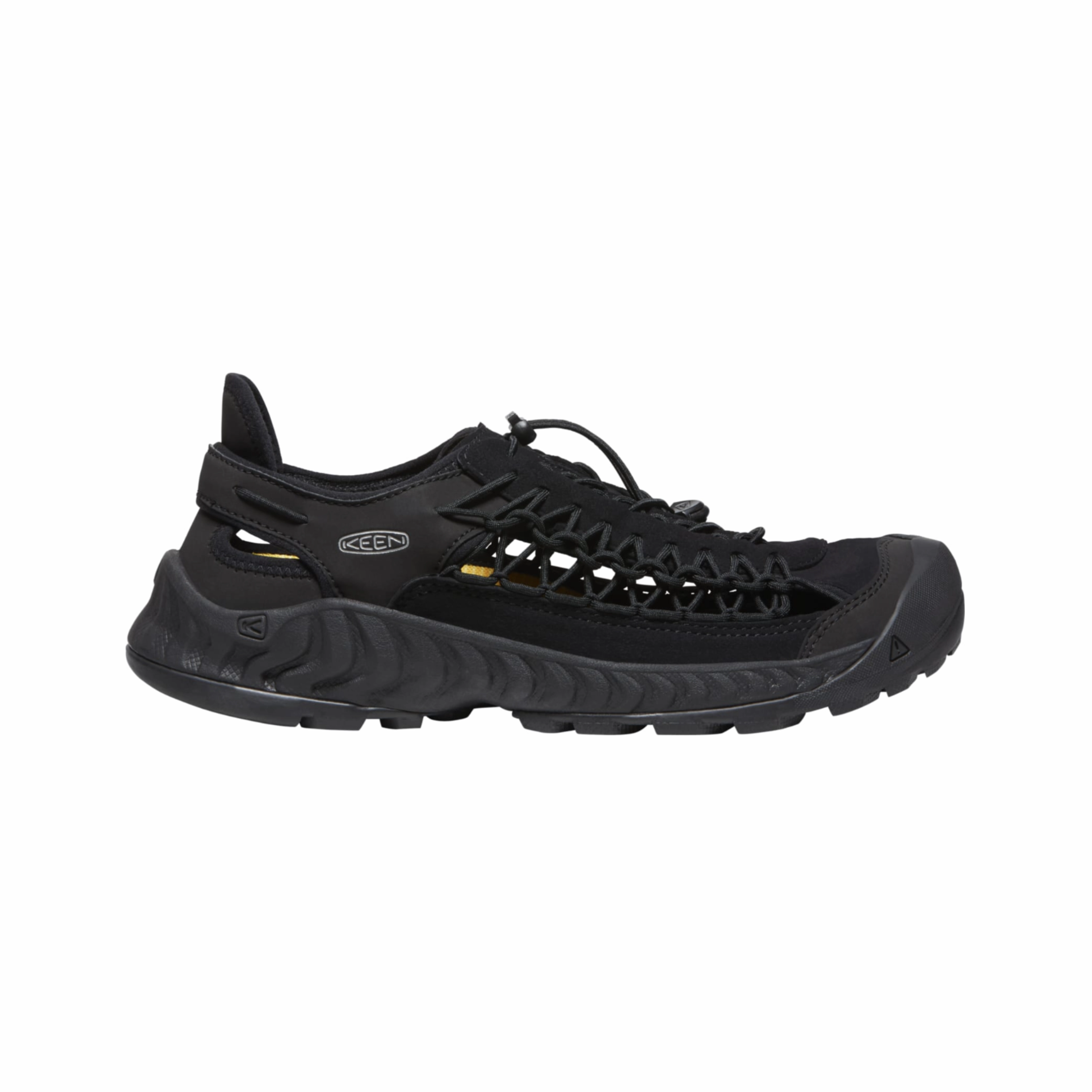 Fresh Air Stylish Design Men's Uneek Nxis Sandal - Triple Black (Regular Width)