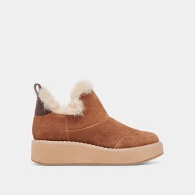 ARDY PLUSH H2O BOOTIES PECAN SUEDE All terrain