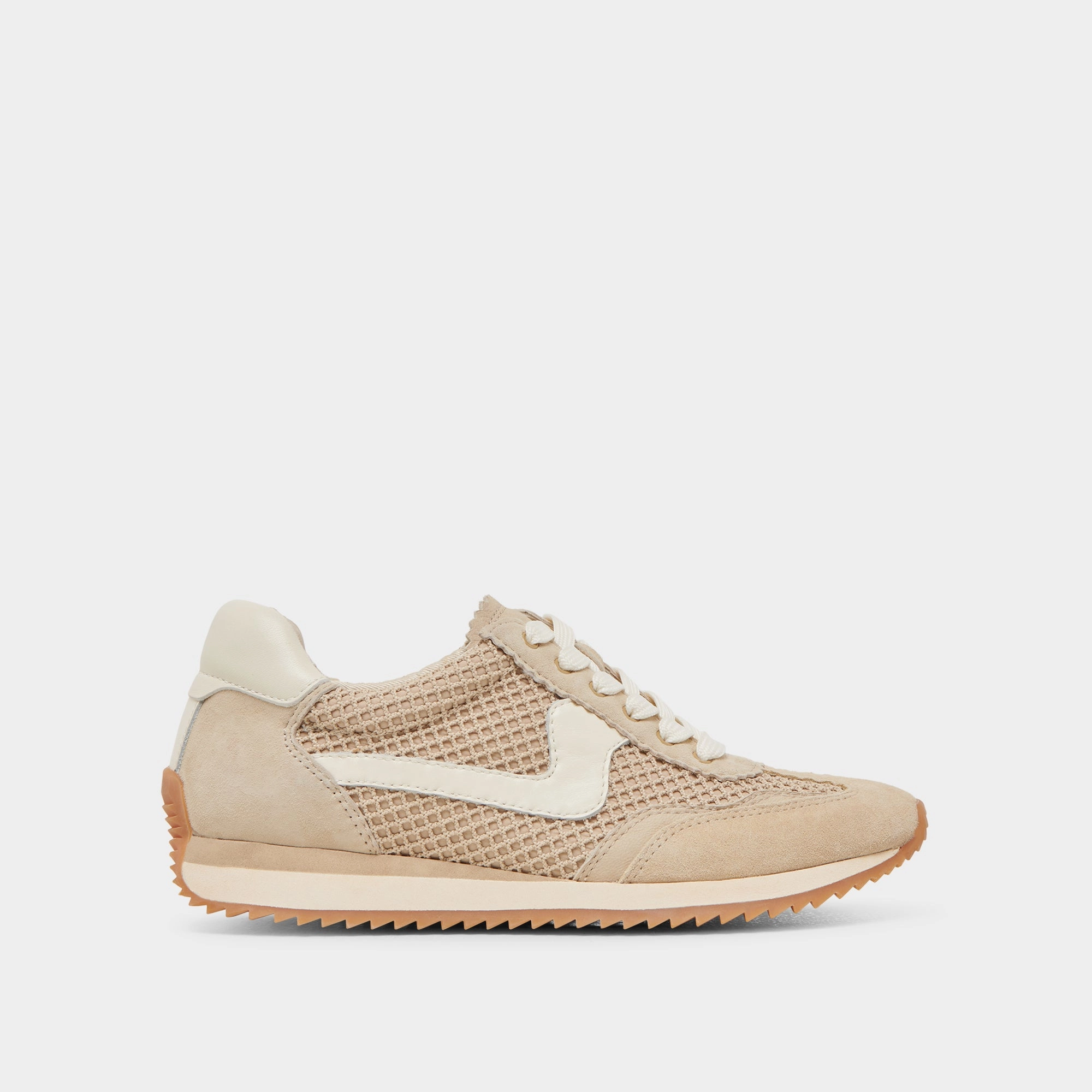 B.NTCD MESH SNEAKERS SESAME WOVEN MESH Off-Road Ready