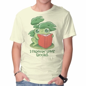 Froggin Love Books Casual Must-Have Stretchable Fabric