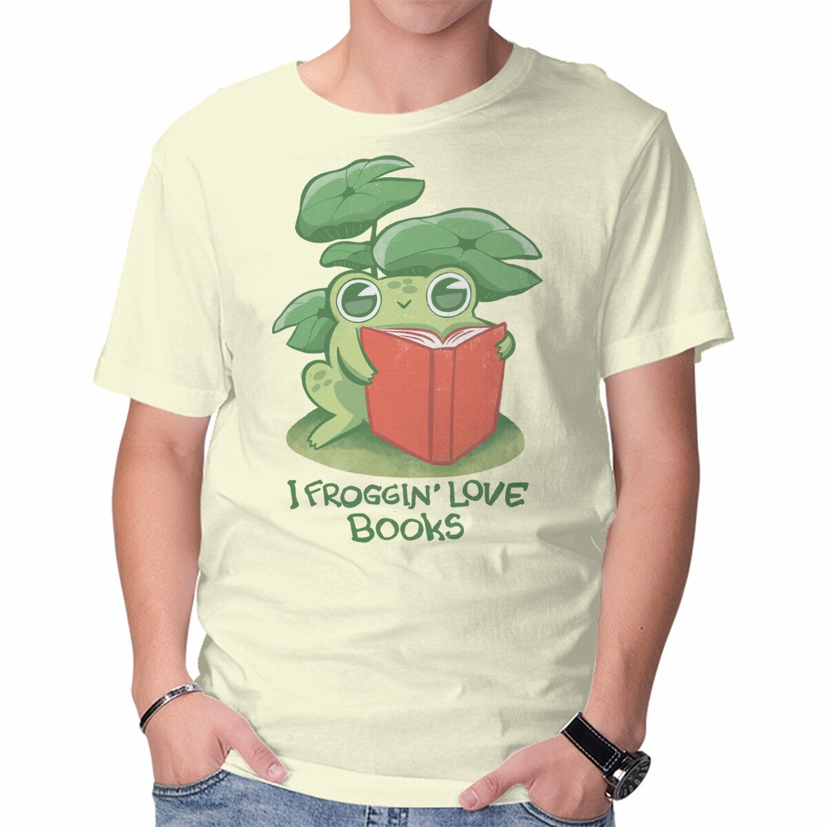 Relaxed Comfort Fit Froggin Love Books