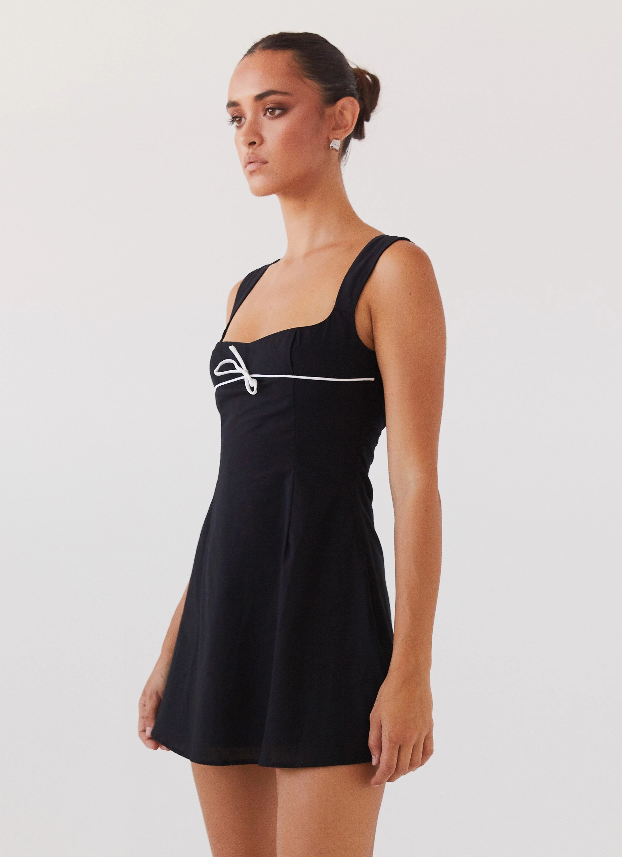 Light Comfort Special-Edition Cadence Mini Dress - Black