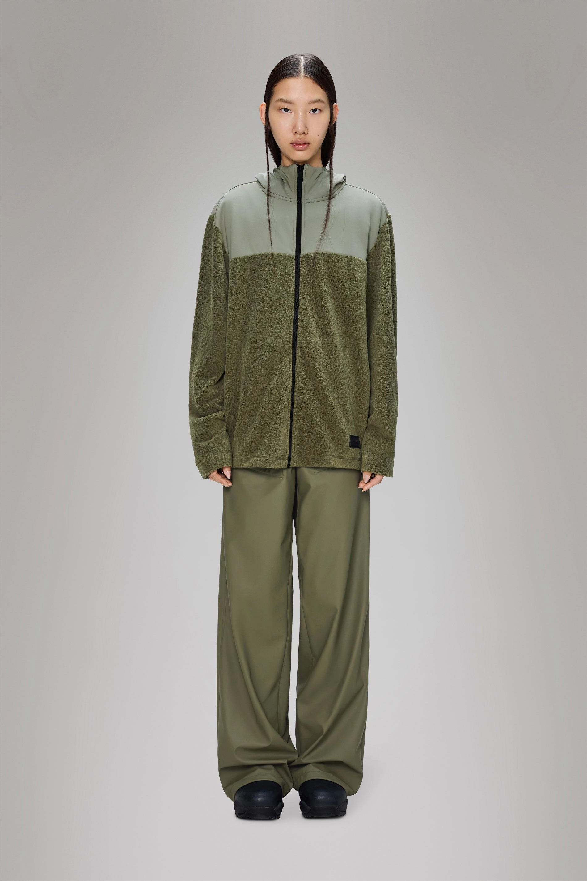 Sintra Fleece Reverse Jacket Hidden Zipper