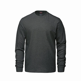 S05615 - Breeze - Adult RING SPUN Combed Cotton Long Sleeve Crewneck T-Shirt Layering Piece