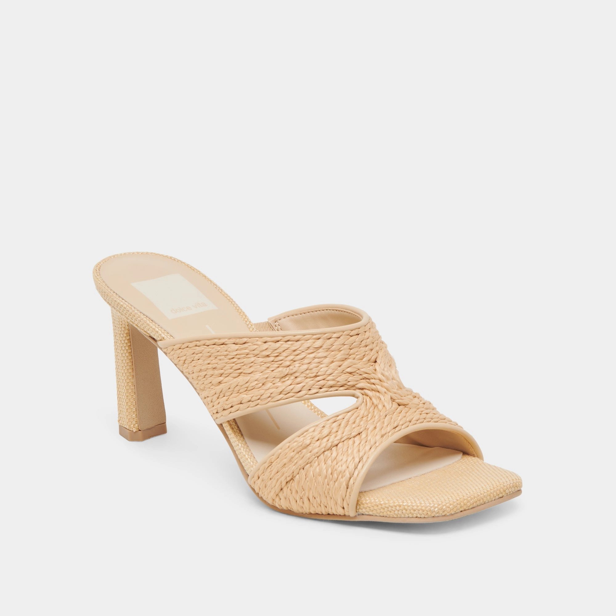 padded insole Ultra Comfort GITEL HEELS LT NATURAL RAFFIA