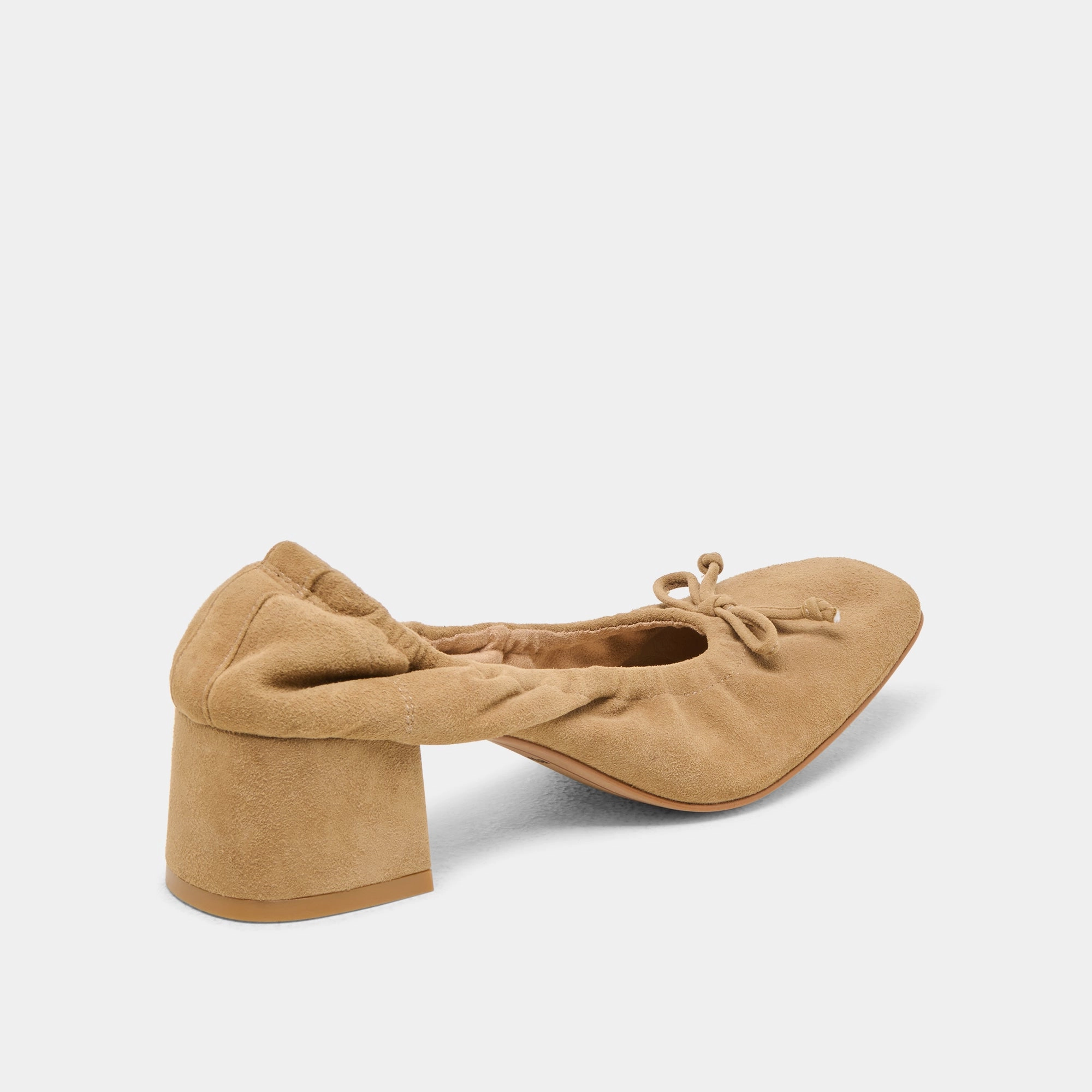 KARMIN HEELS DK TAUPE SUEDE Glam Heels Glamorous Appeal