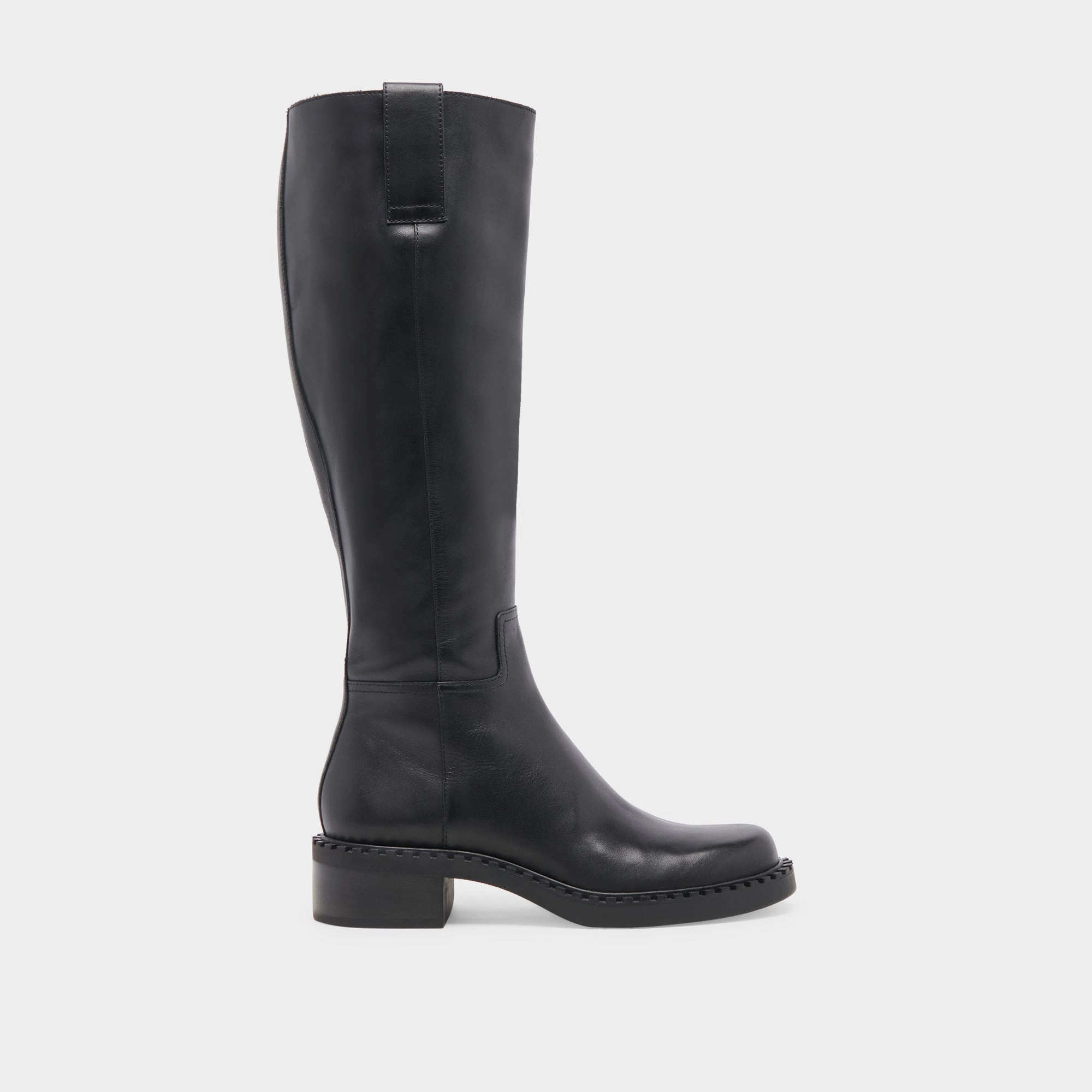 Supportive Build Thermal Core Rainy Day Commuter GLORY H2O EXTRA WIDE CALF BOOTS BLACK LEATHER