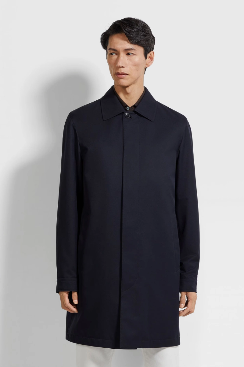 Subtle Layers HoodedStyle Technical Fabric Motorin 300cc Raincoat