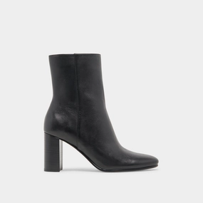 Long Walks Stylish And Functional SUZY BOOTIES BLACK LEATHER