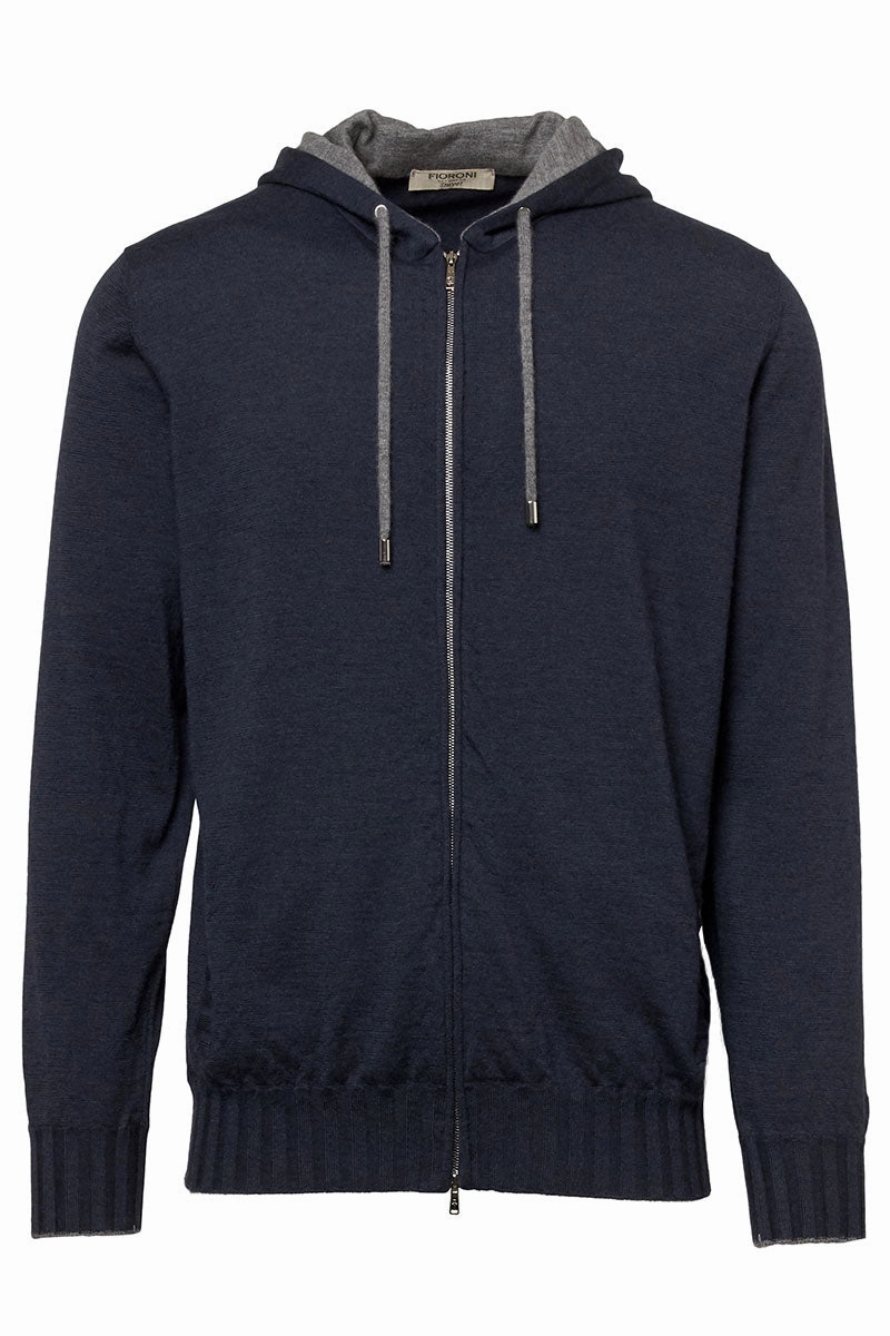 Cashmere Zip Hoodie Essential Comfort