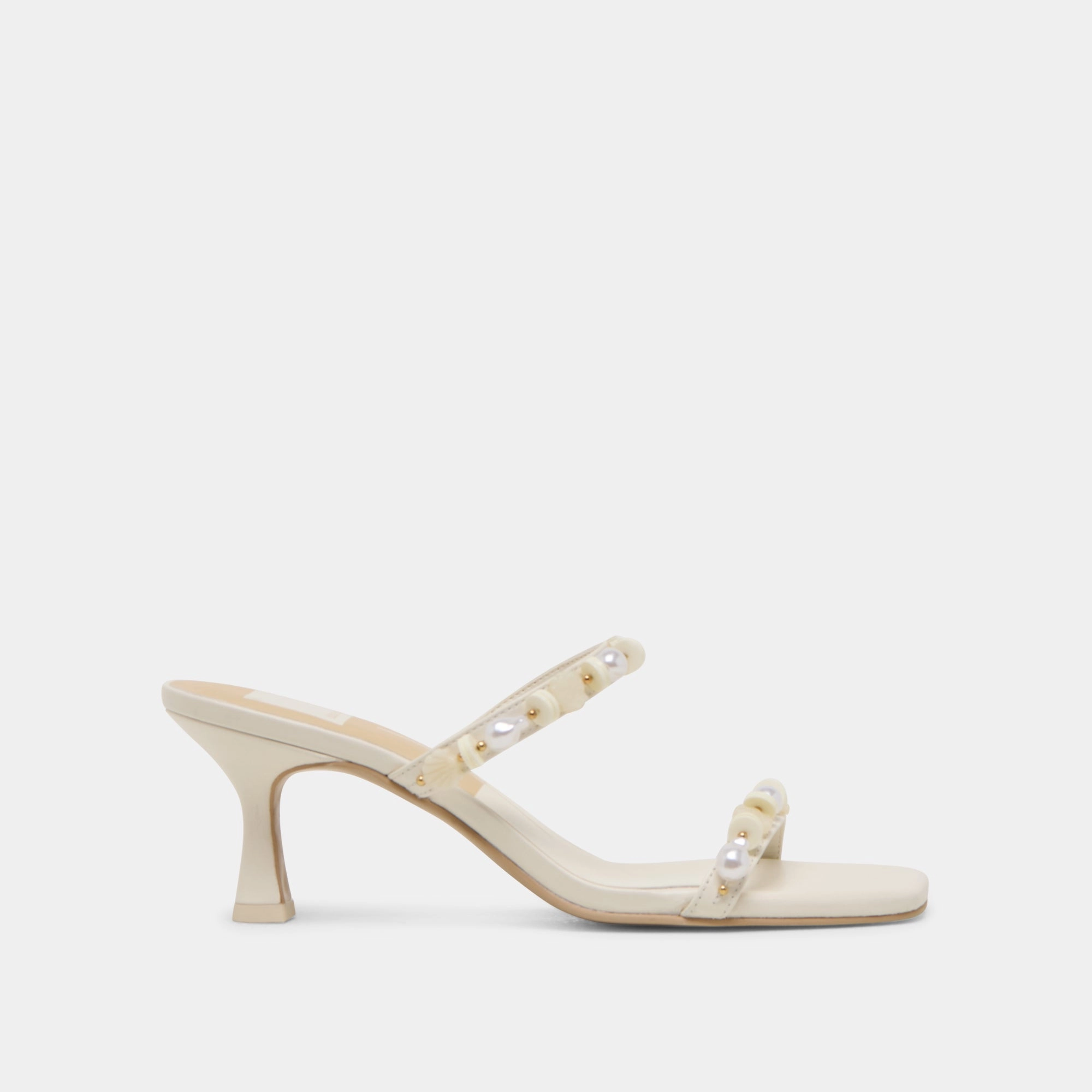 Toe Cap GRASON HEELS WHITE LEATHER