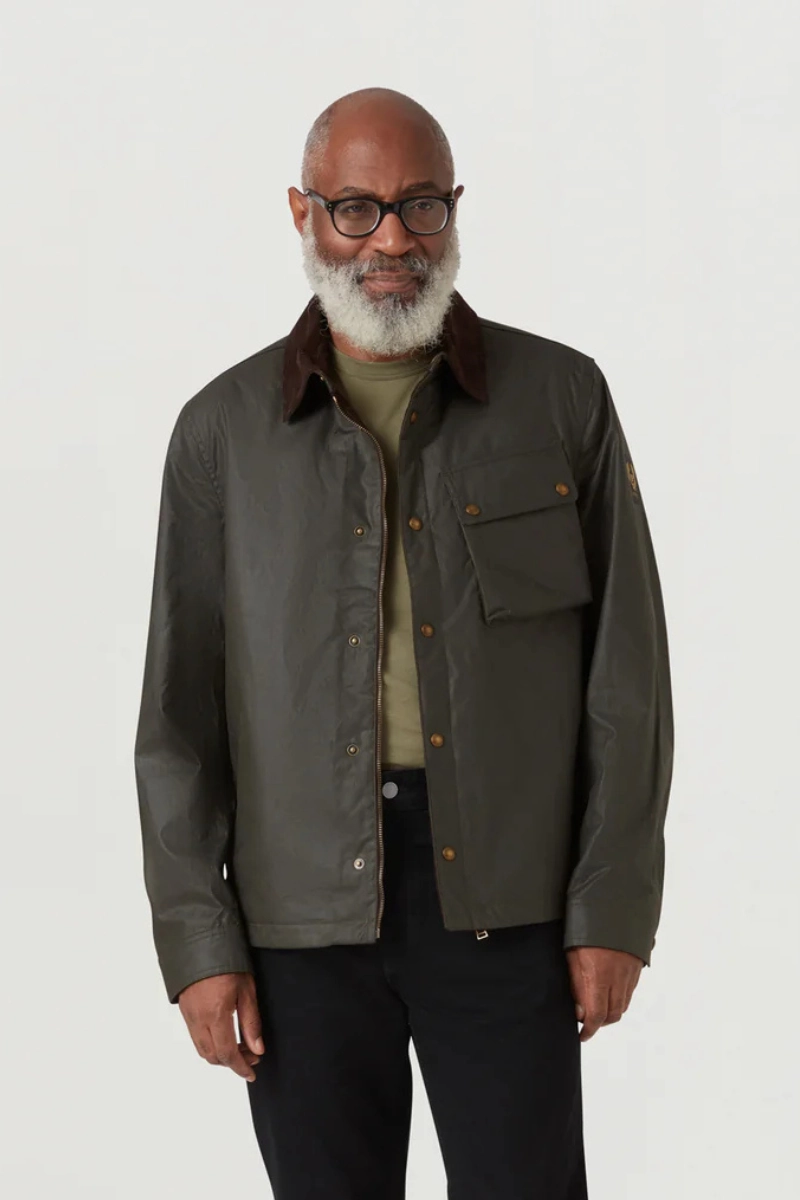 Monochrome Look SlimSilhouette Ground Jacket